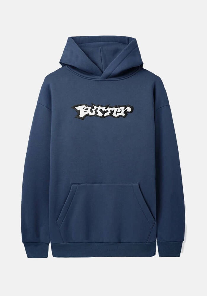 Butter Yard Pullover Hood, denim