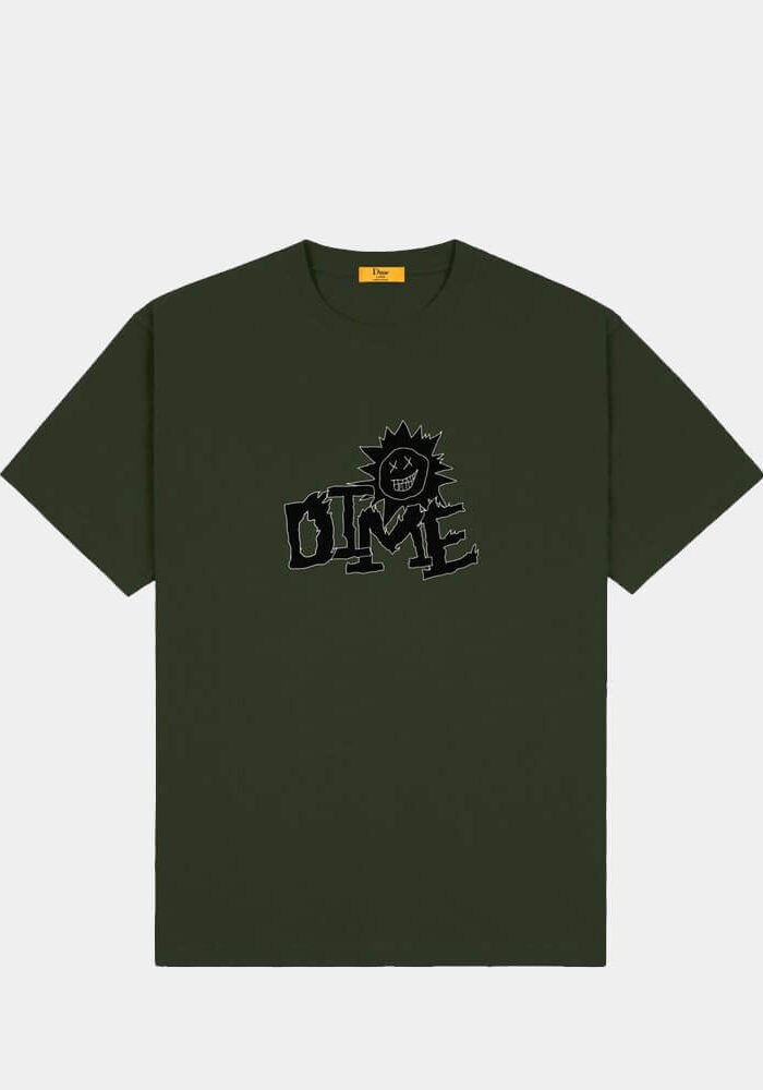 Dime Sunny Tee, forest green