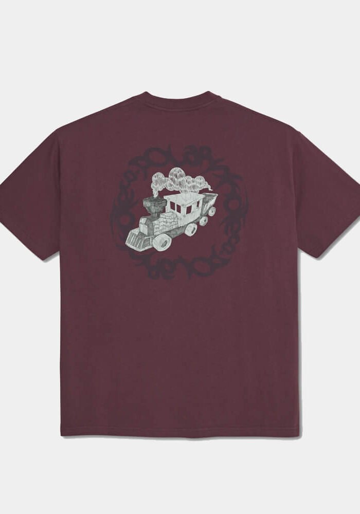 Polar Hijack Tee, plum