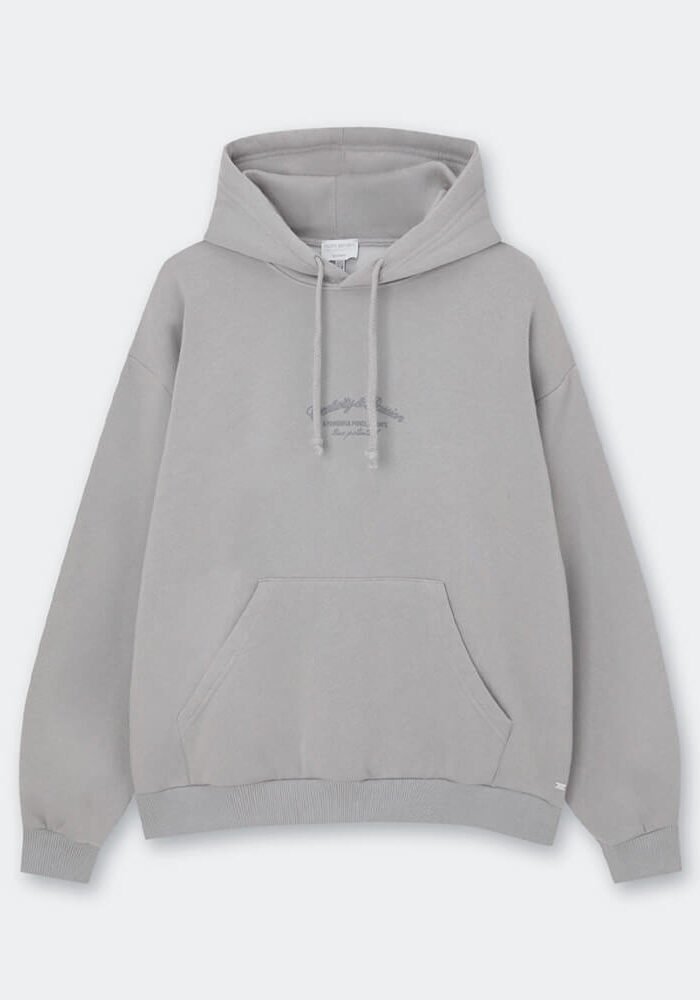 Printed graphic hoodie