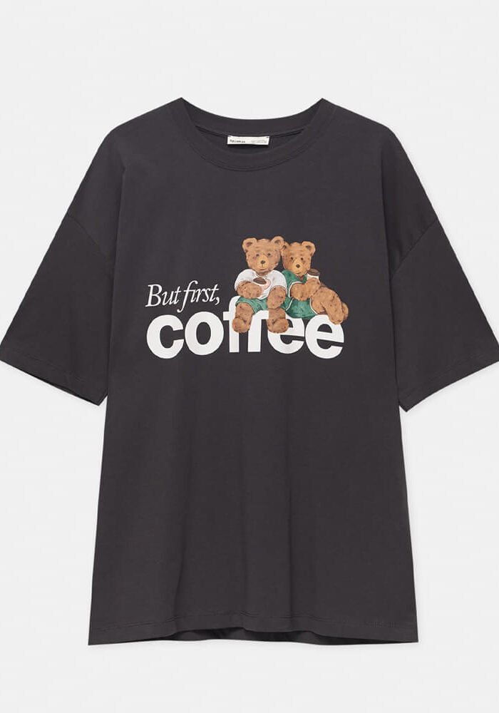 Bear graphic T-shirt